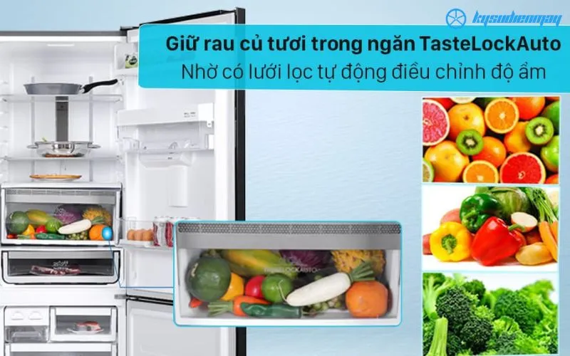 tủ lạnh electrolux có ngắn TasteLockAuto